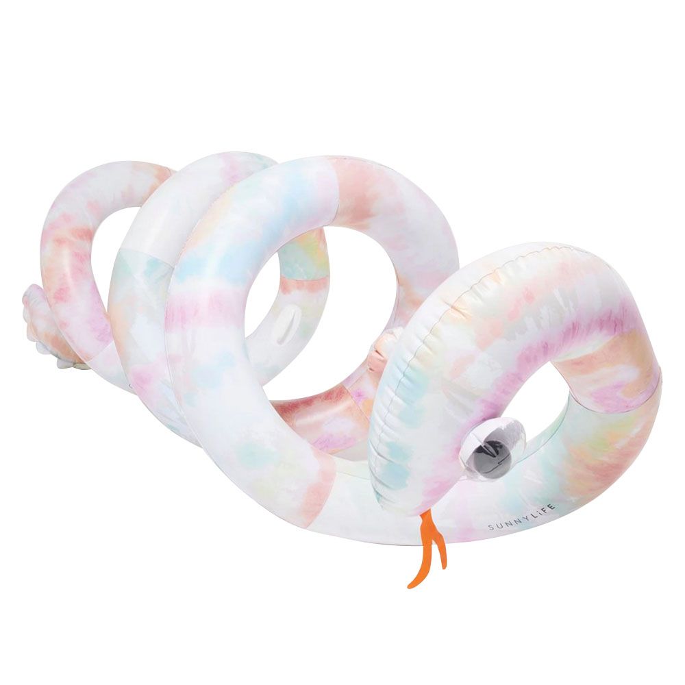 Sunnylife - Giant Inflatable Noodle Snake - Tie Dye