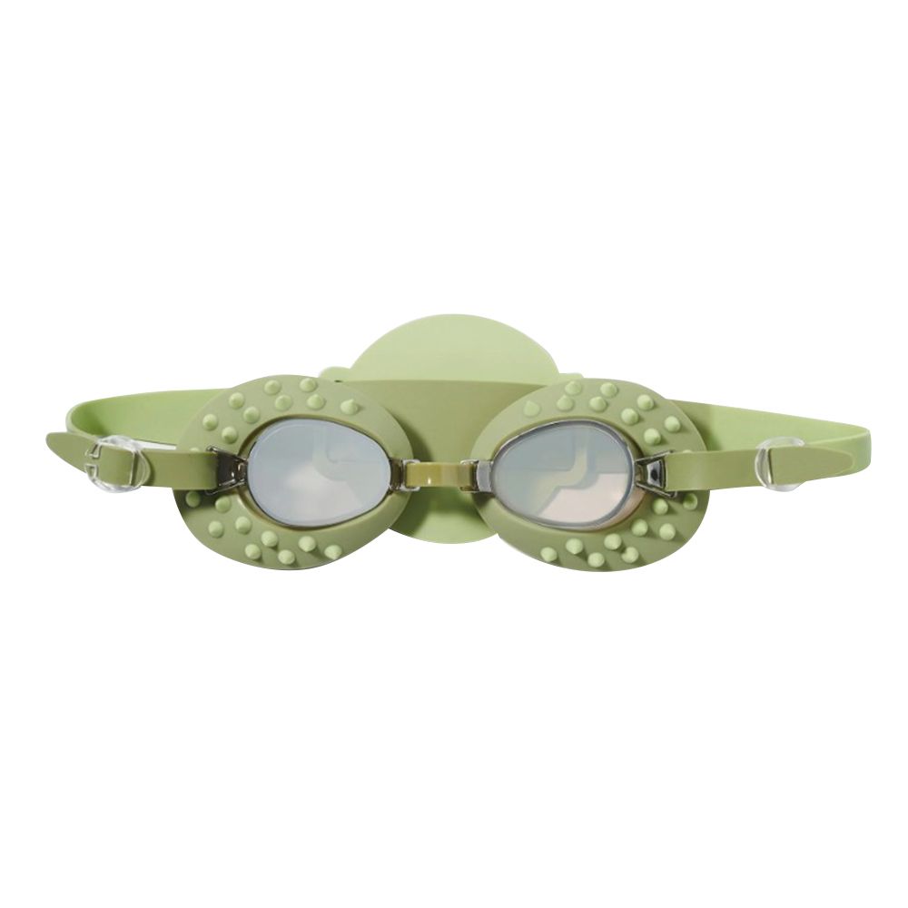 Sunnylife - Cookie The Croc Kids Swim Goggles - Khaki