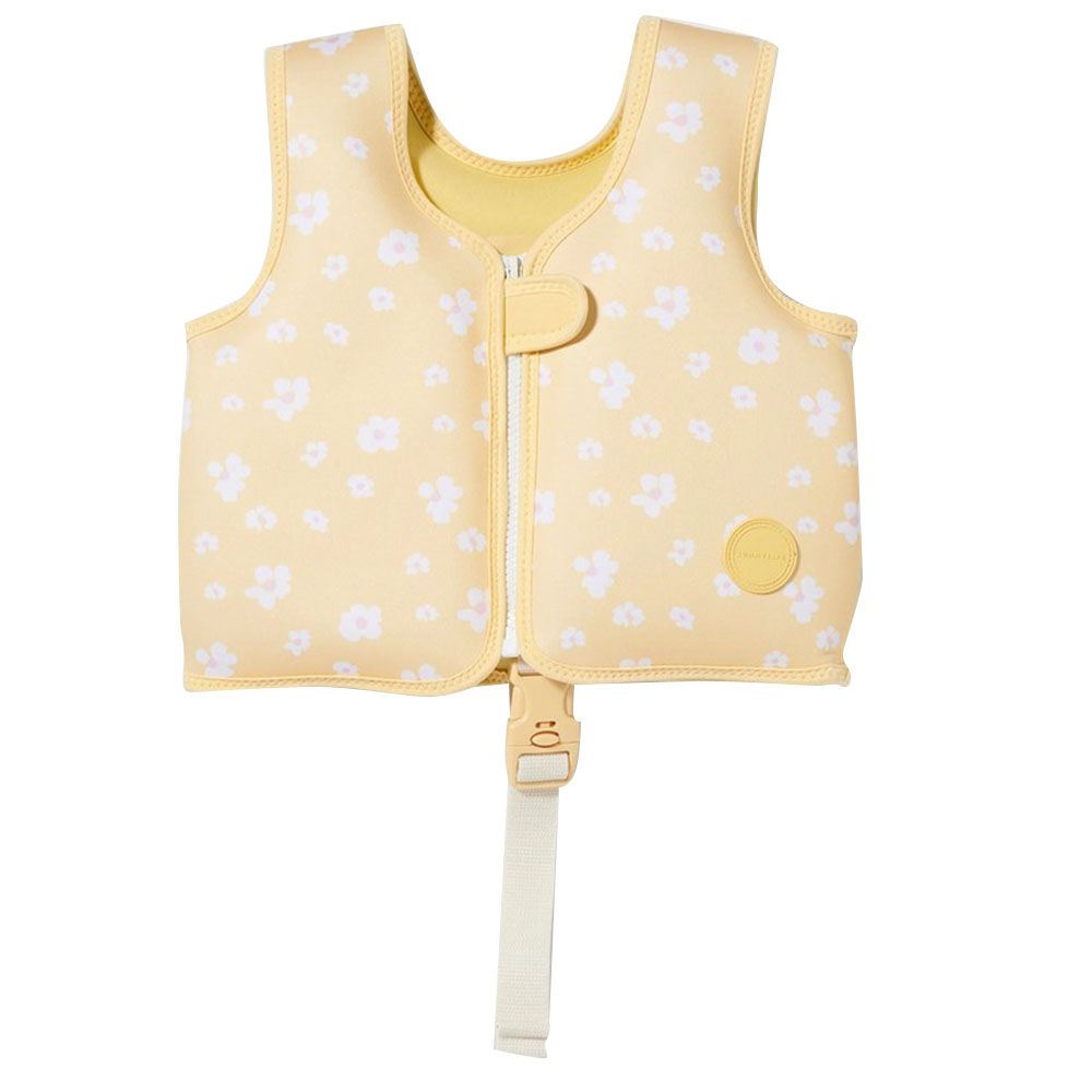 Sunnylife - Princess Swan Kids Swim Vest - 2-3Y - Buttercup