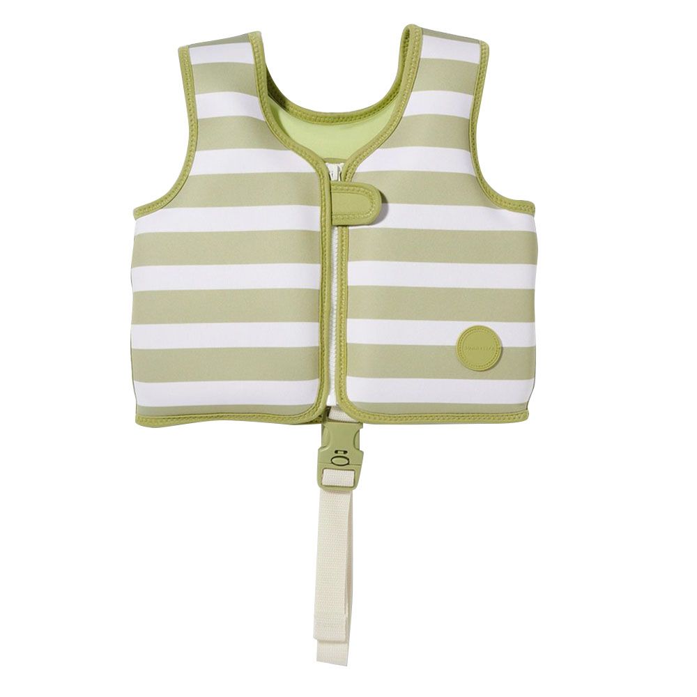 Sunnylife - Into The Wild Kids Swim Vest - 2-3Y - Khaki