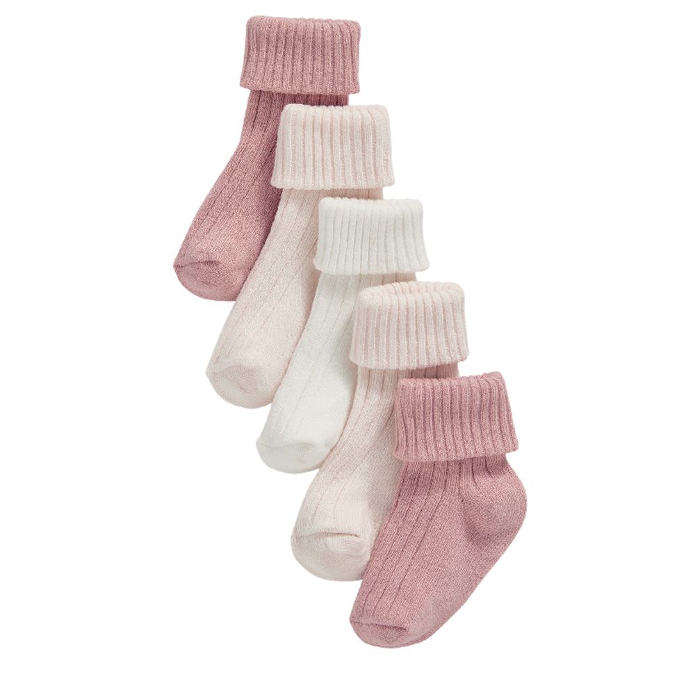 Mamas & Papas - 5pc-Set - Ribbed Socks