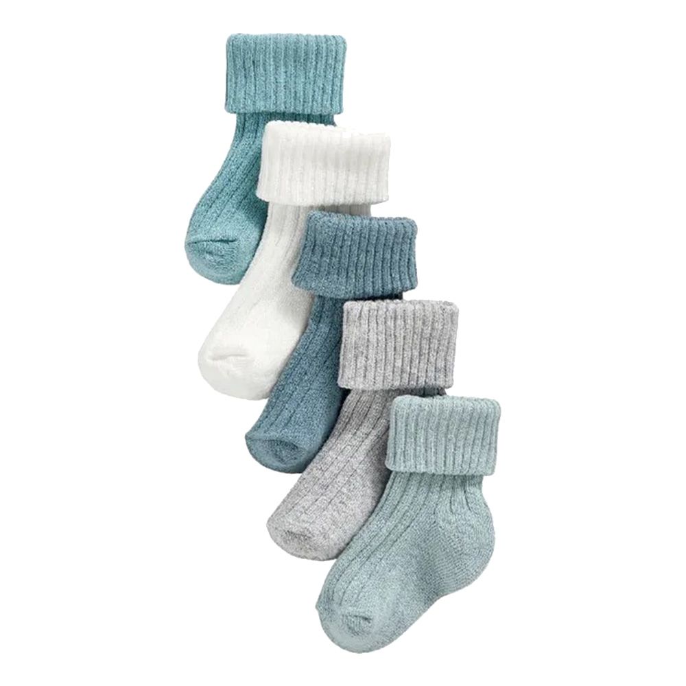 Mamas & Papas - 5pc-Set - Ribbed Socks