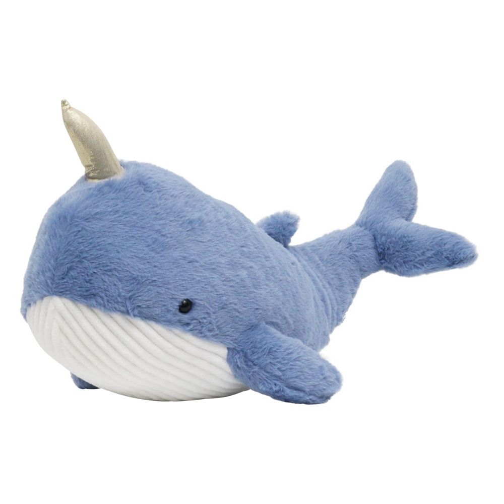 Toto Toys - Plush Soft Toy - Whale - Blue - 55 cm