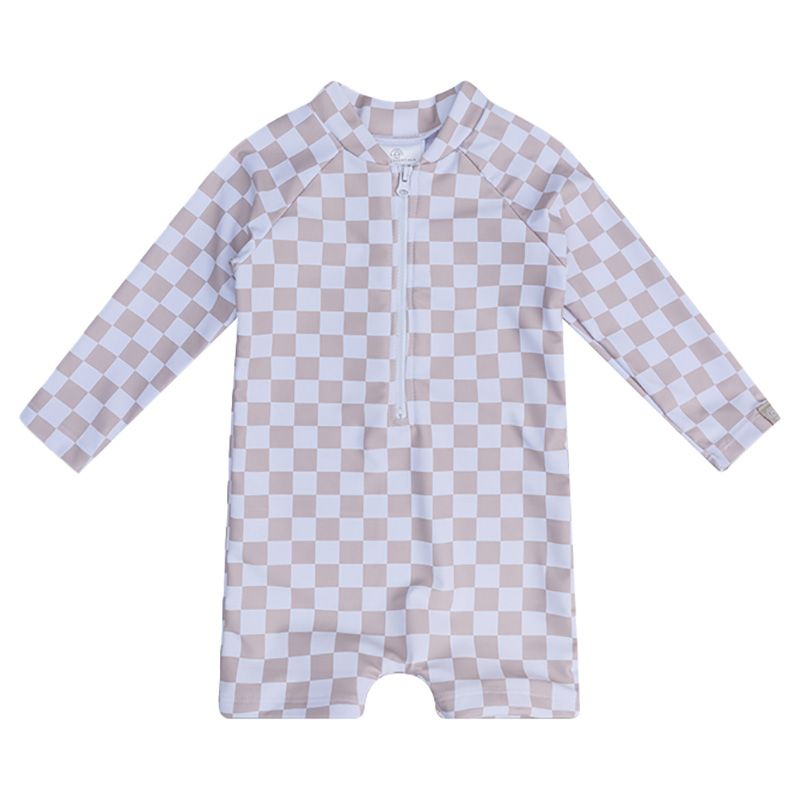 Swim Essentials - Sand Check Baby Swimsuit - Sand