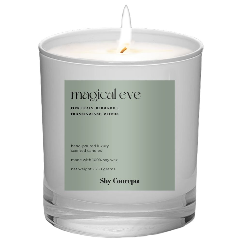 Shy Concepts - Luxury Scented Candle - Magical Eve - White 