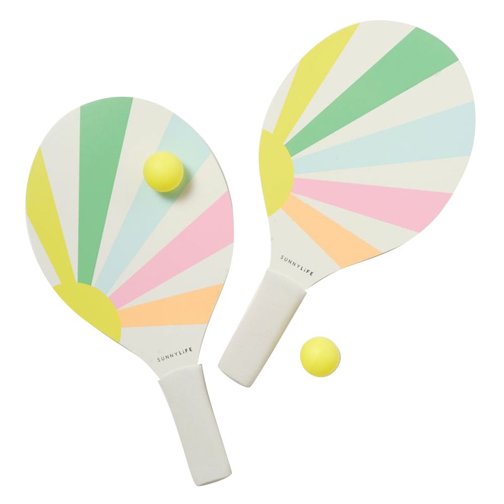 Sunnylife - Pool Side Beach Paddle Set - Pastel Gelato - 4pcs