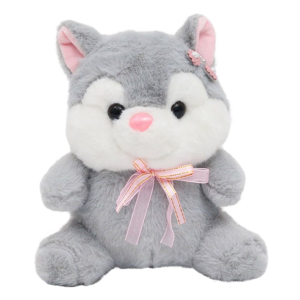 Toto Toys - Plush Soft Toy - Bunny - Grey - 23 cm