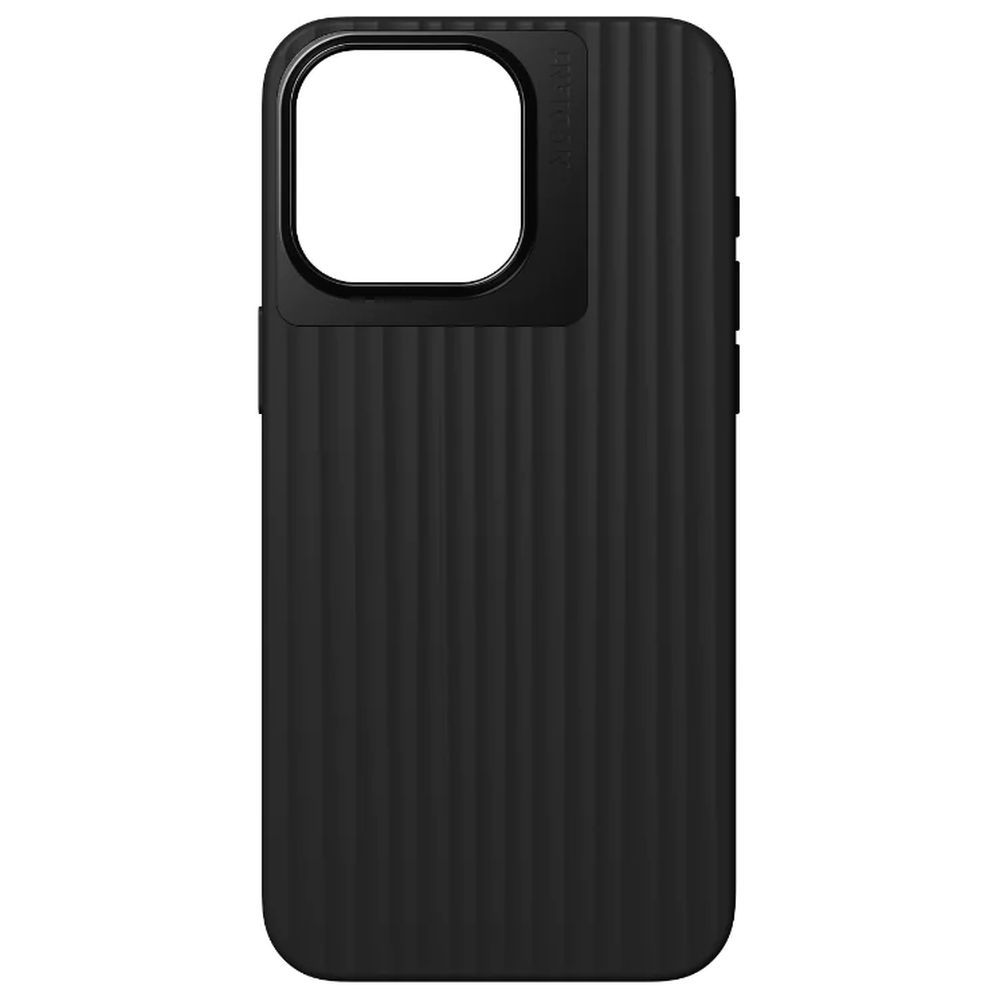 Nudient - iPhone 15 Pro Max Bold Case - Charcoal Black