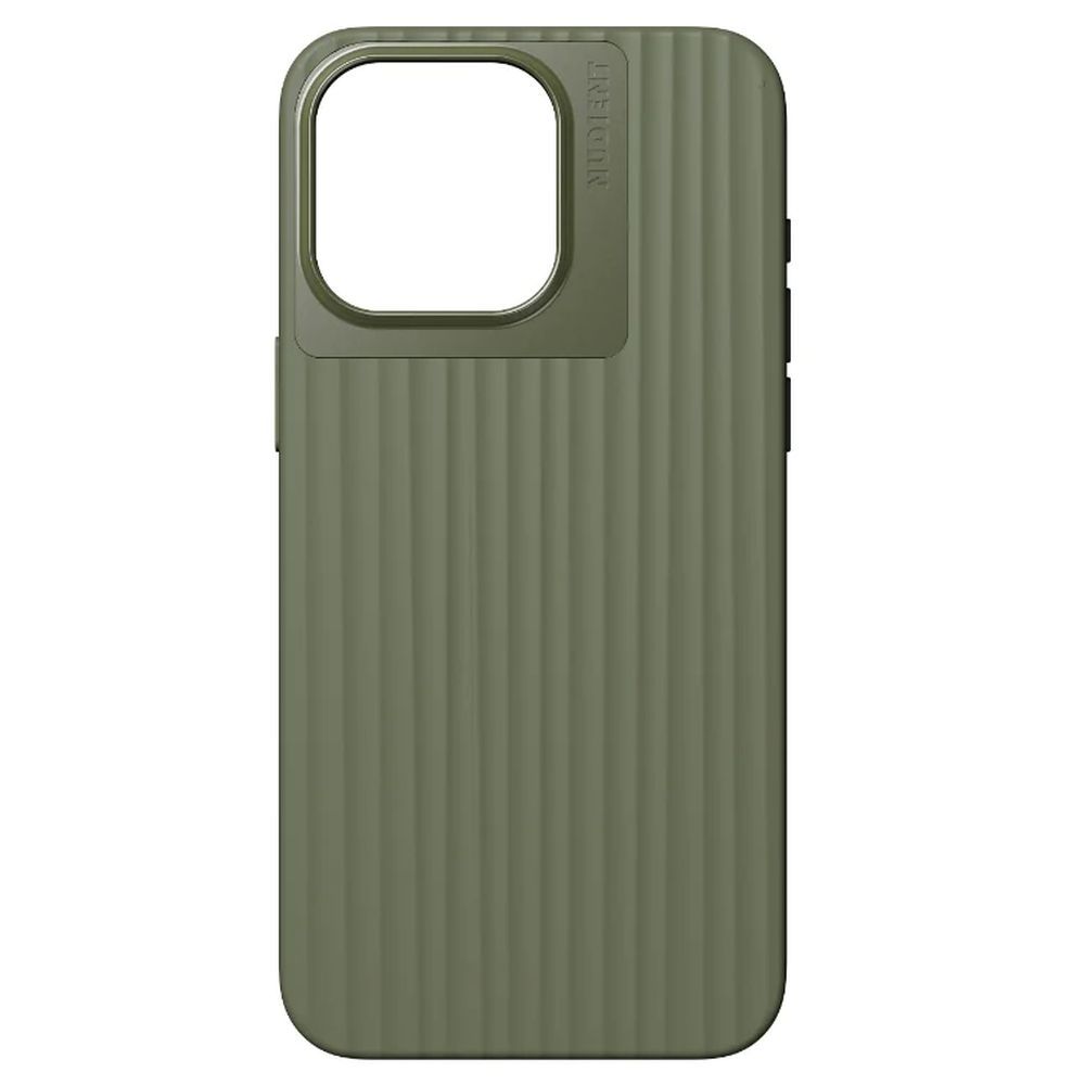 Nudient - iPhone 15 Pro Max Bold Case - Olive Green