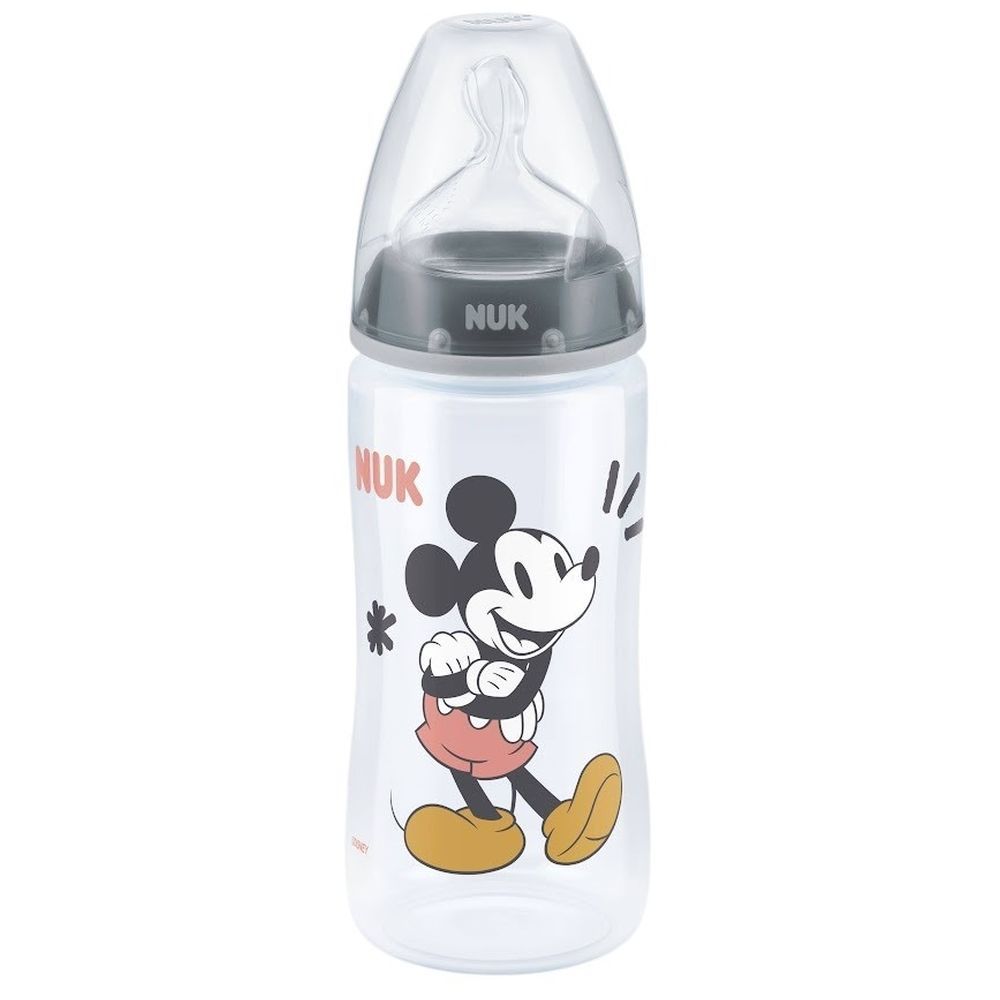 Nuk - First Choice Plus Mickey Mouse Baby Bottle - 300 ml