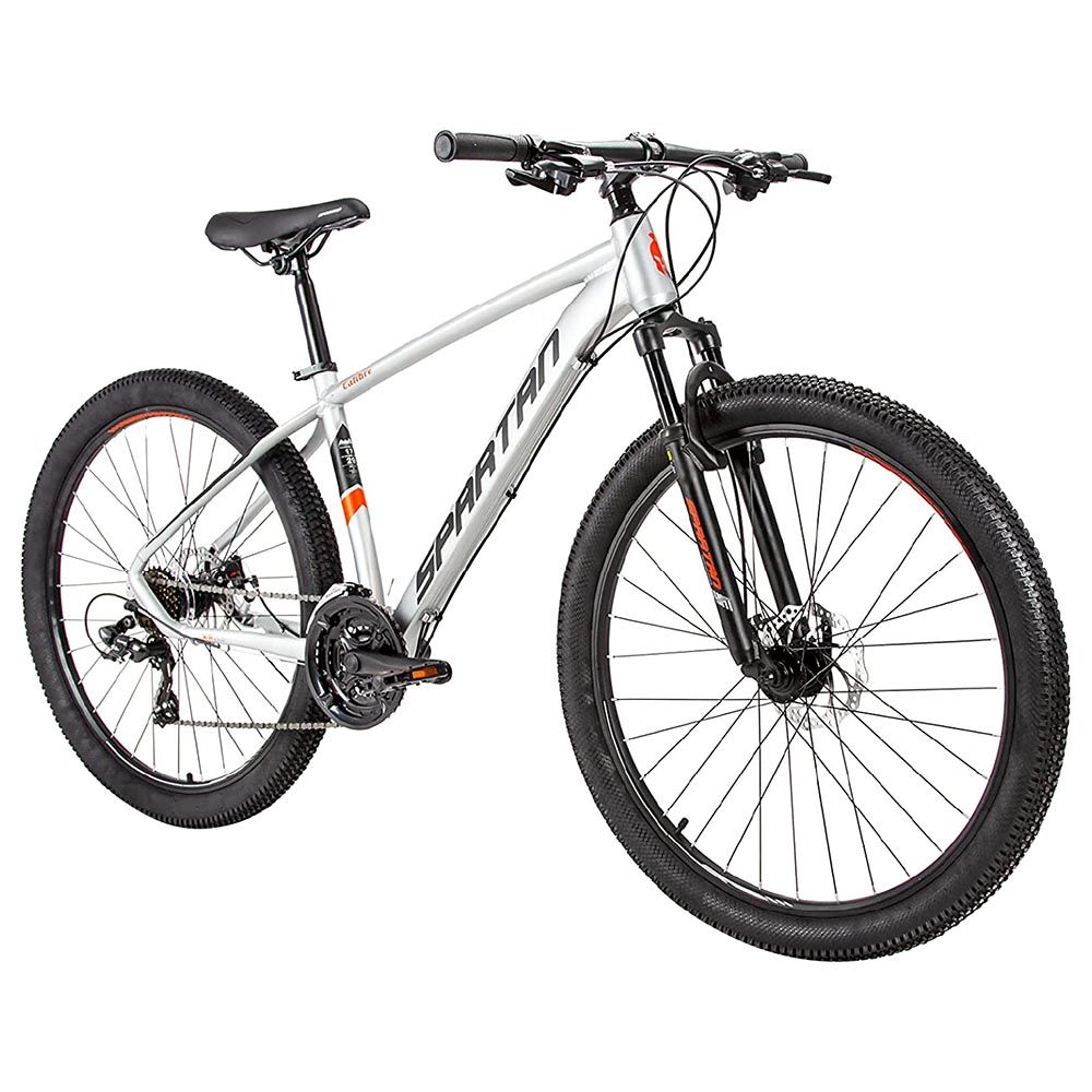 Spartan - 27.5 Inch Calibre Hardtail MTB - Satin Silver