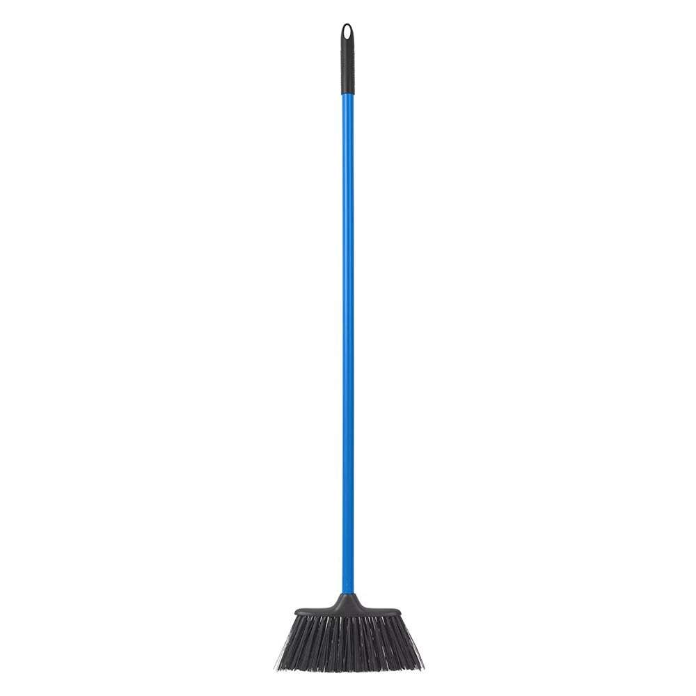 Red Gorilla - Poly Yard Broom Head with Handle - Blue - 120 cm