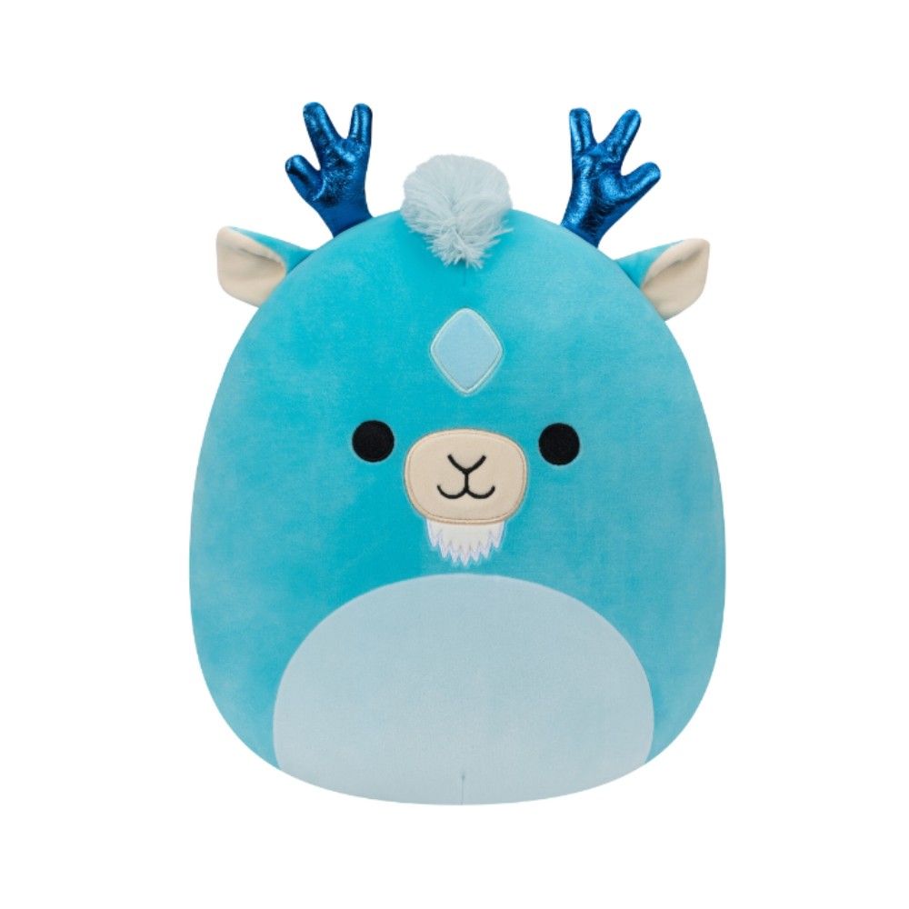 Squishmallows - Xam Kirin Plush Toy - Aqua - 3.5-Inch