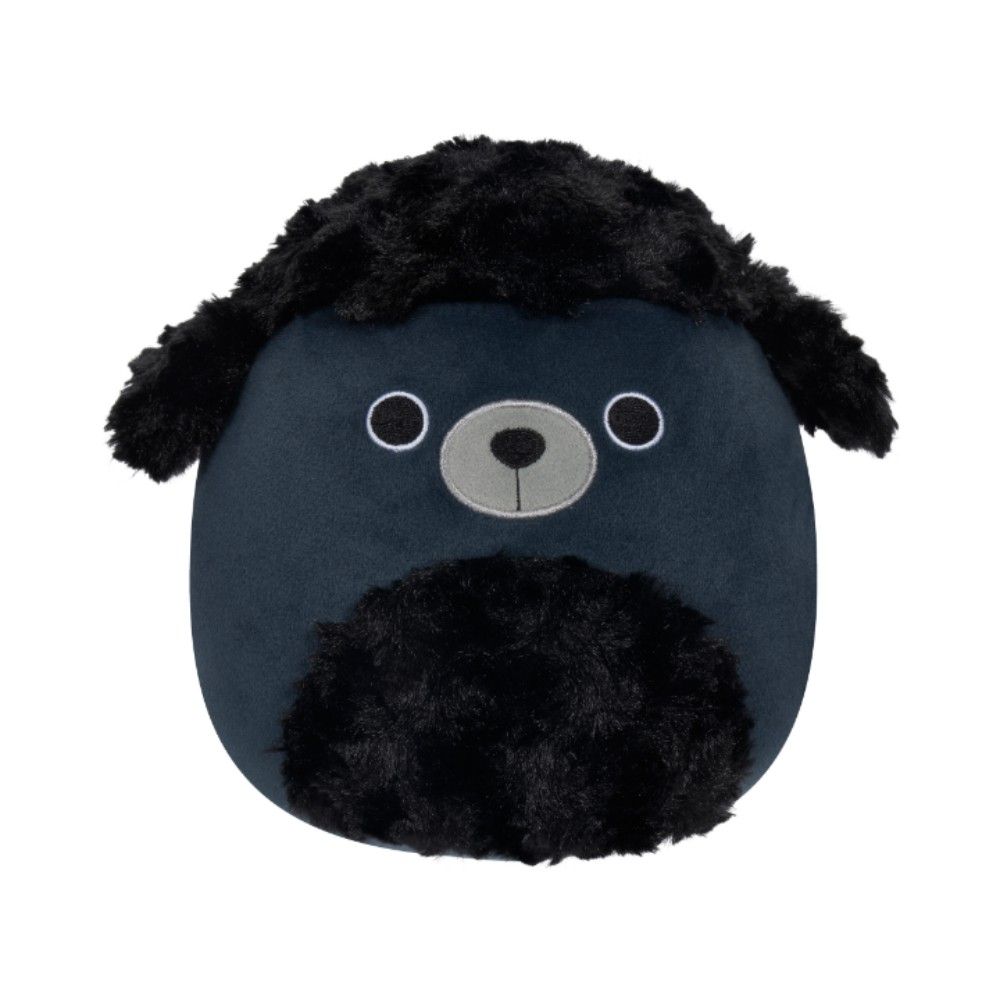 Squishmallows - Jettward Poodle Plush Toy - Black - 7.5-Inch