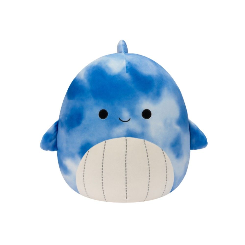 Squishmallows - Samir Tie-Dye Whale Plush Toy - Blue - 14-Inch