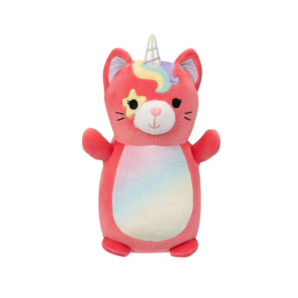 Squishmallows - Sienna Starry Eyed Caticorn Plush Toy - Pink - 10-Inch