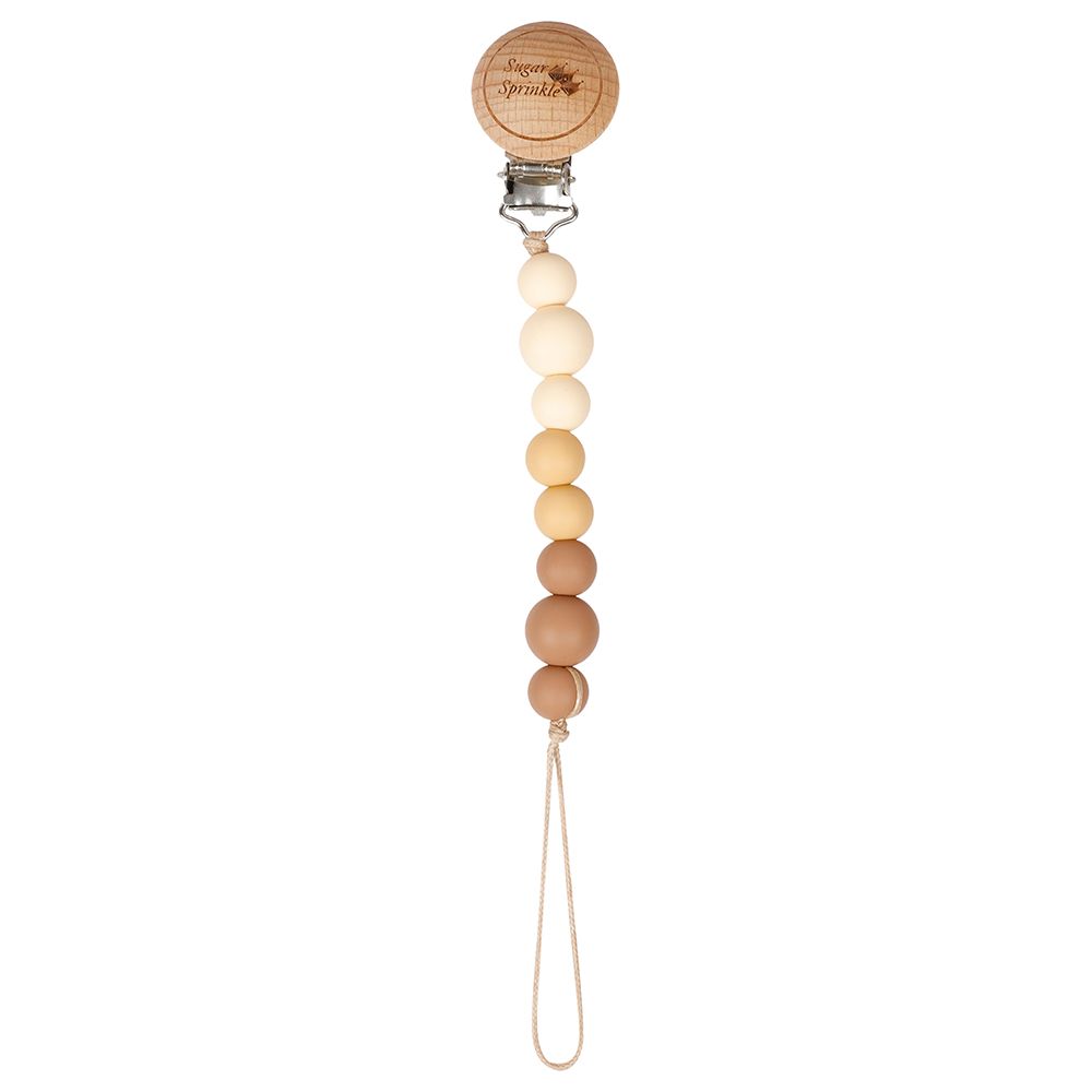 Sugar Sprinkle -  Salted Caramel Pacifier Clip