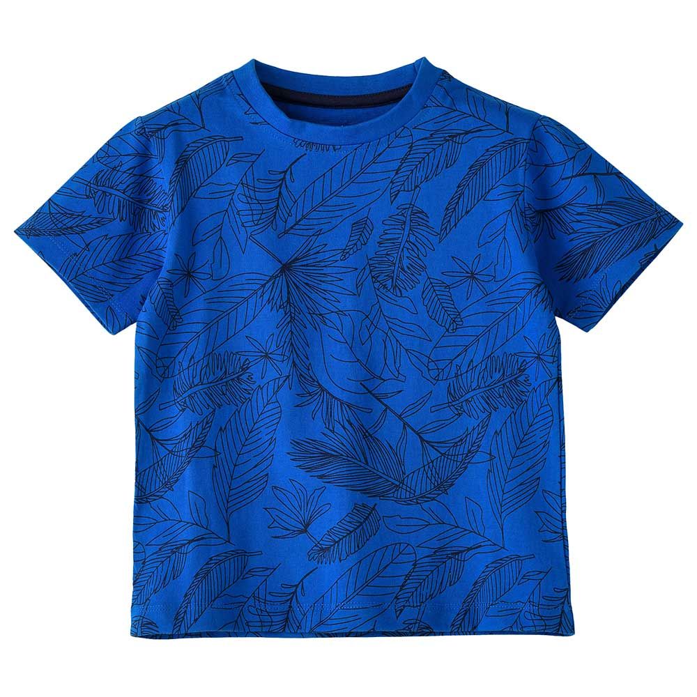 Jam - Playful Prints And Comfy Cotton Boys' Short-Sleeve Tee - Blue