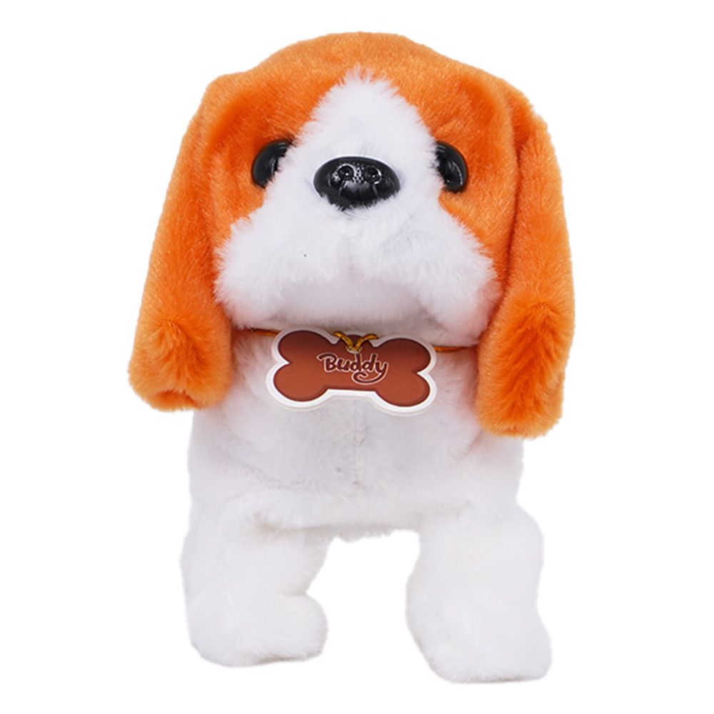 Pugs At Play - Battery Operated Walking Pet Buddy - 6.5-Inch