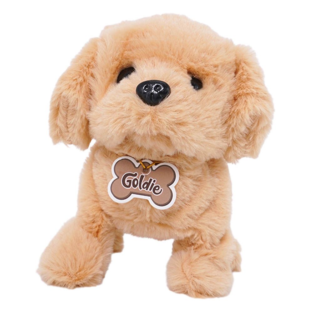 Pugs At Play - Battery Operated Walking Pet Goldie - 6.5-Inch