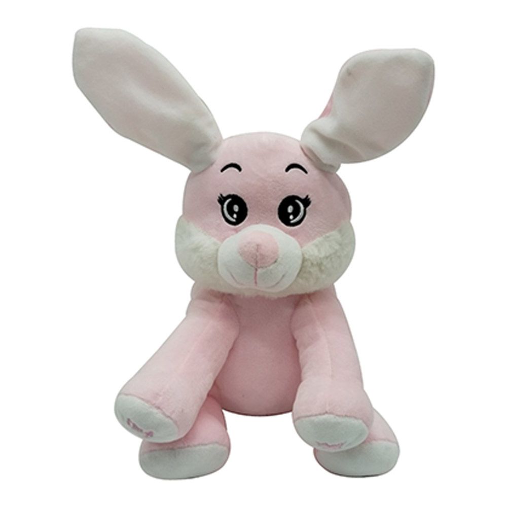 Pugs At Play - Battery Operated Peek A Boo Bugs - Pink - 10-Inch