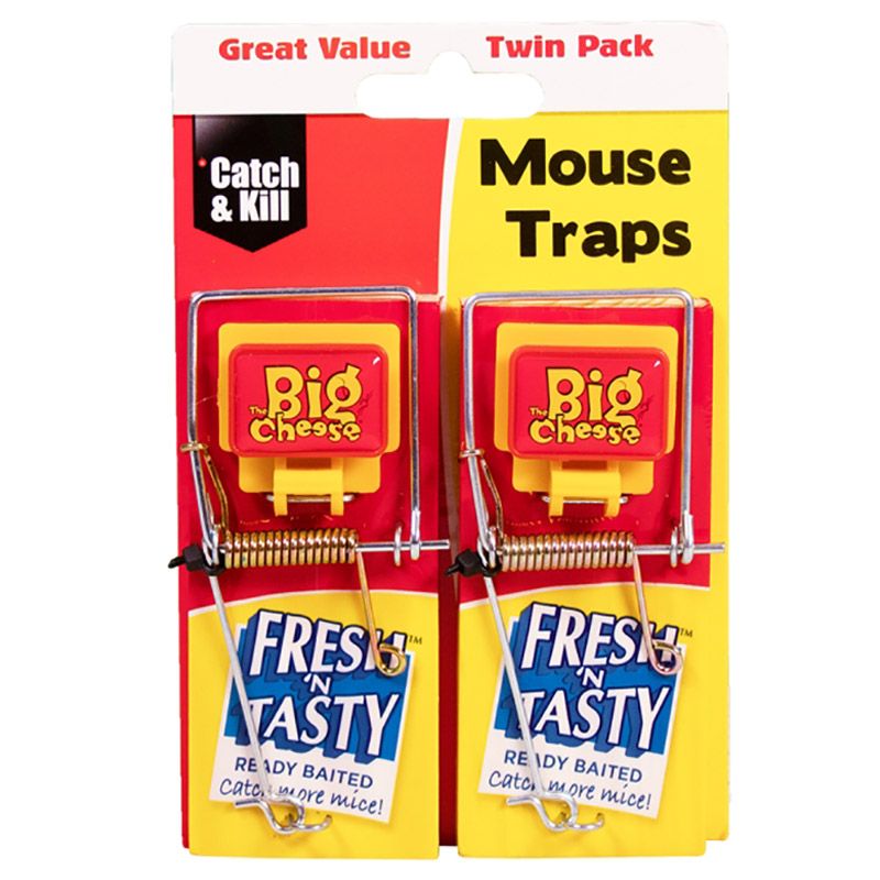 STV - Fresh Baited Mouse Trap - 2pcs