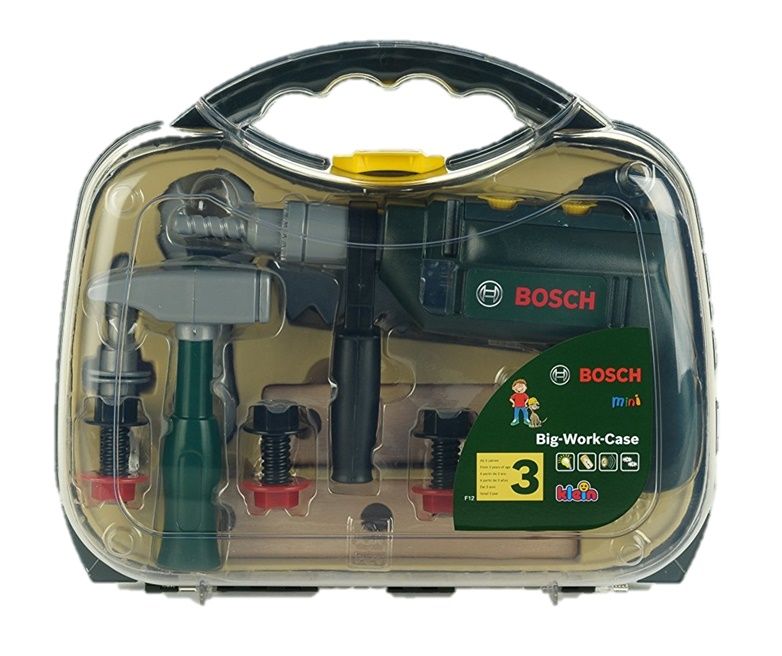 Klein Toys - Bosch Tool Case Big with Drill Transparent