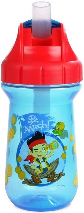 The First Years Disney Jake 10 Oz. Flip-Top Straw Cup