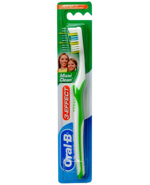 Oral B 3-Effect Maxi Clean, 40, Medium - Assorted