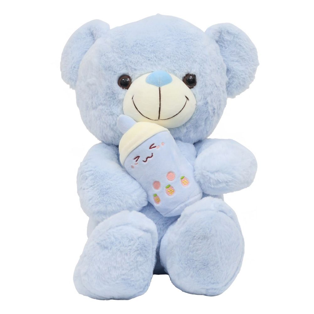 Toto Toys - Plush Soft Toy - Teddy Bear - Blue - 55 cm