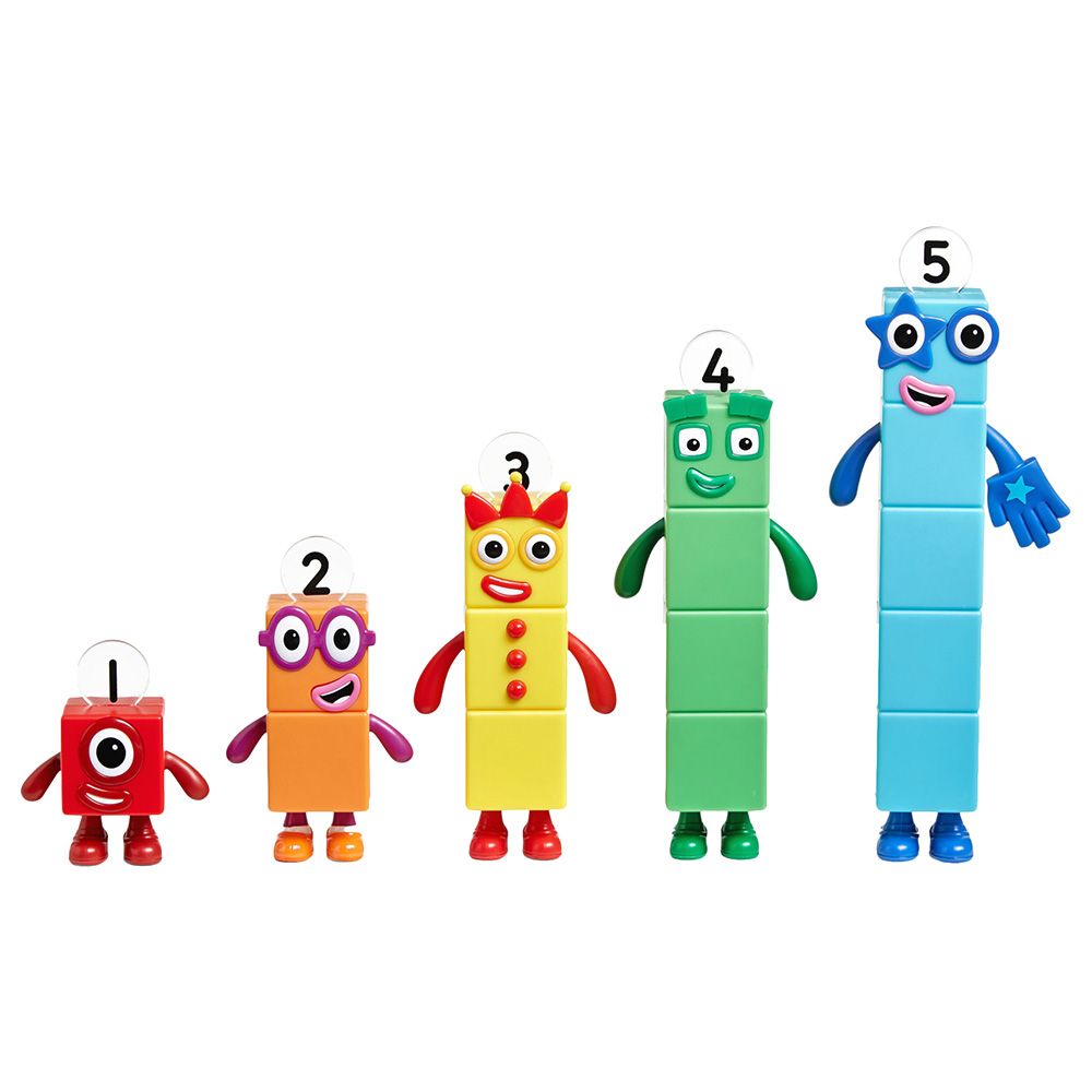 Learning Resources - Numberblocks Friends One To Five Toy - 5pcs