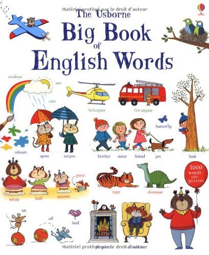 Usborne - Big Book of English Words