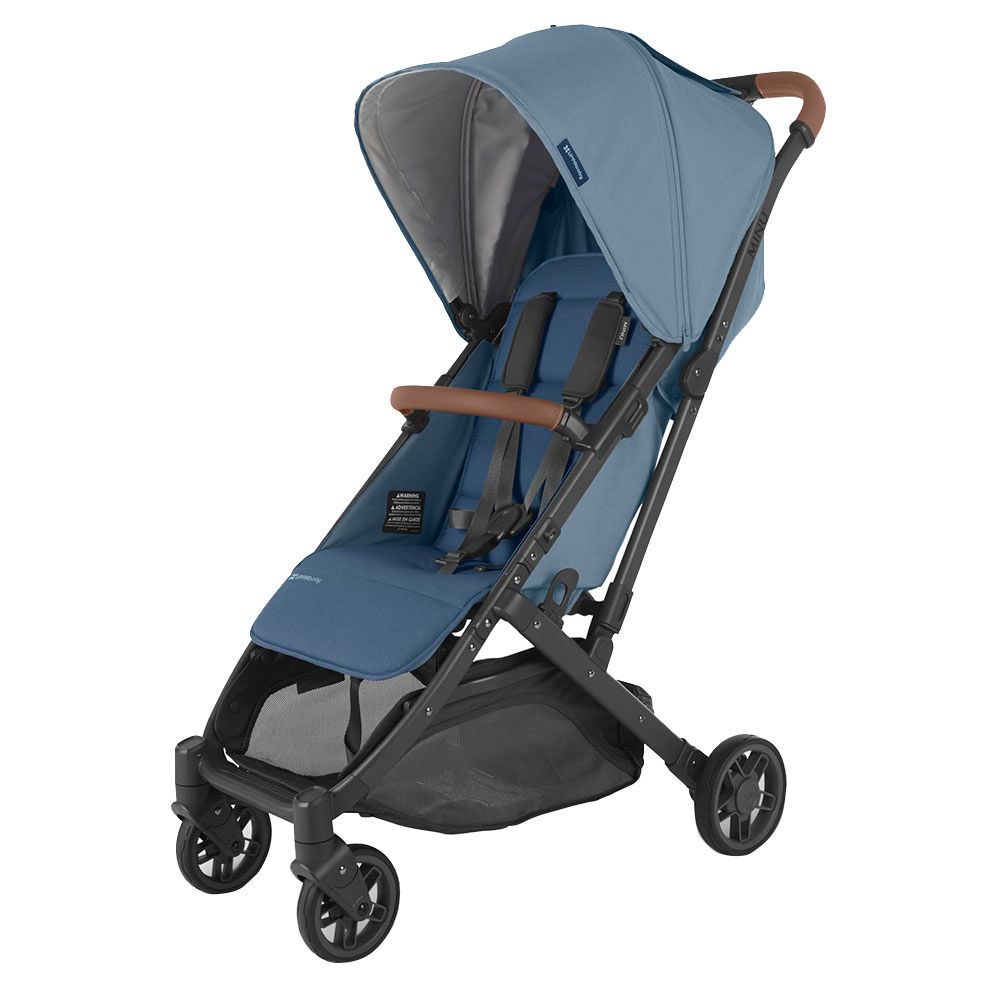 Uppababy - Minu V2 Stroller - Charlotte - Coastal Blue Melange