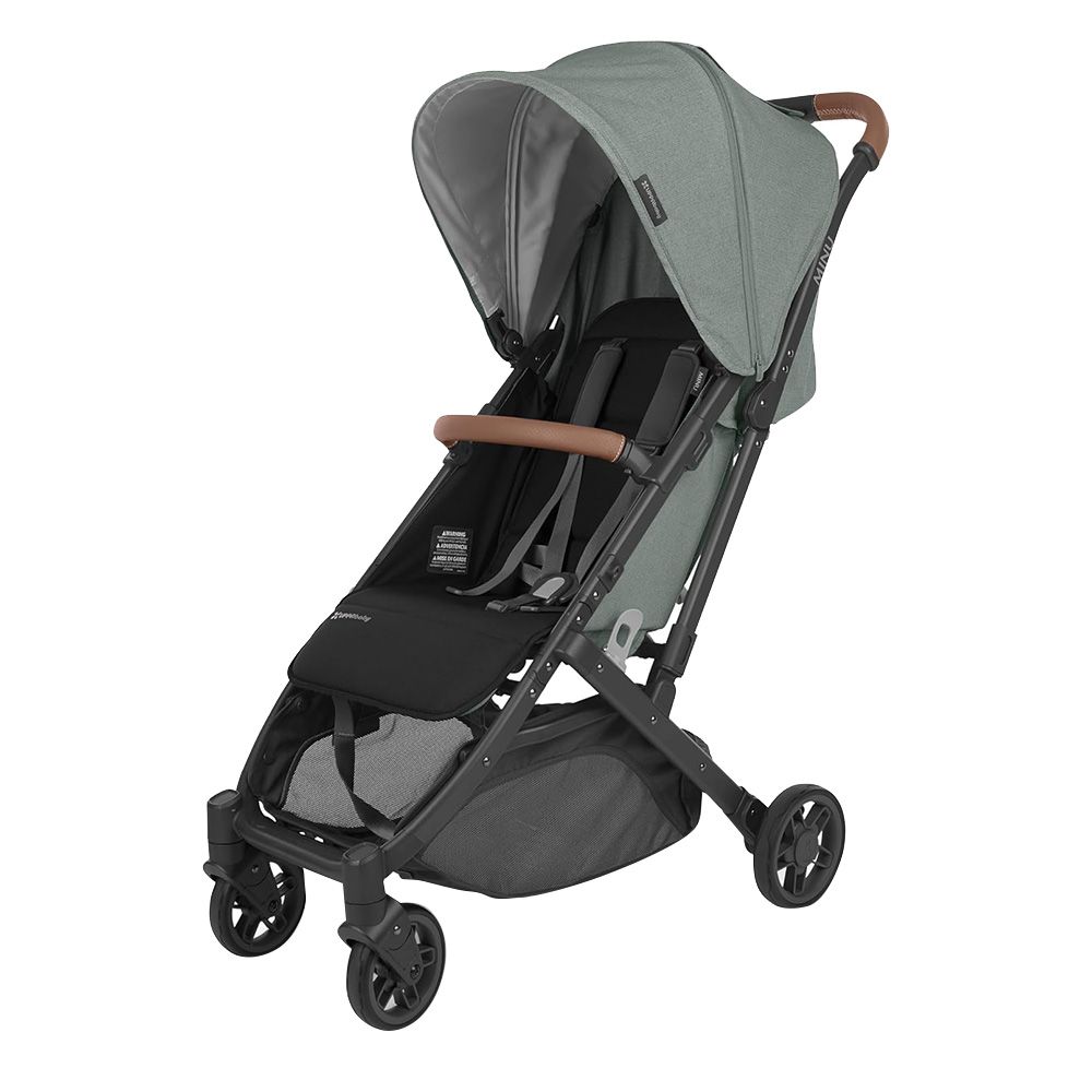 Uppababy - Minu V2 Lightweight Stroller - Gwen - Green Melange