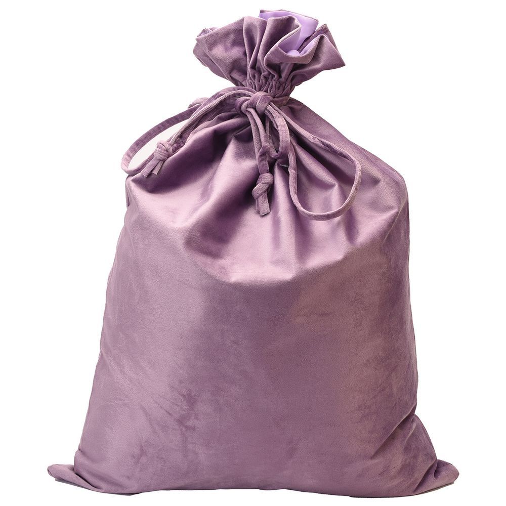 The Happy Tribe - Velvet Christmas Sack - Lilac