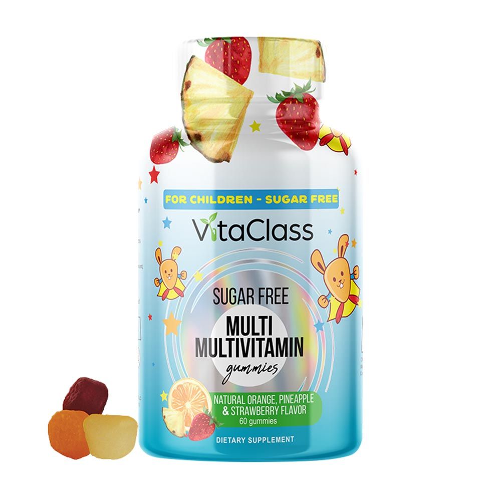 Vitaclass - Sugar Free Multivitamin Gummies For Children - 60's