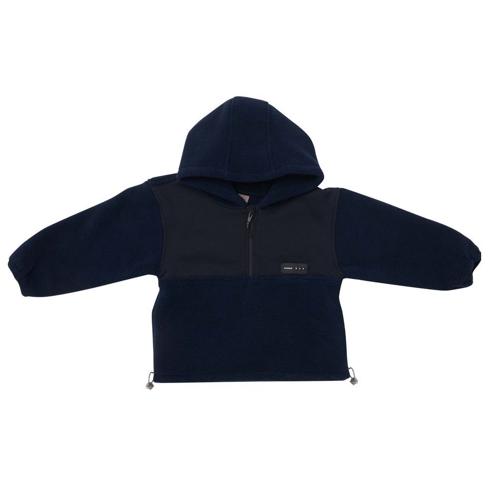 Little Kangaroos - Boy's Hooded Sweatshirt - Navy Blue