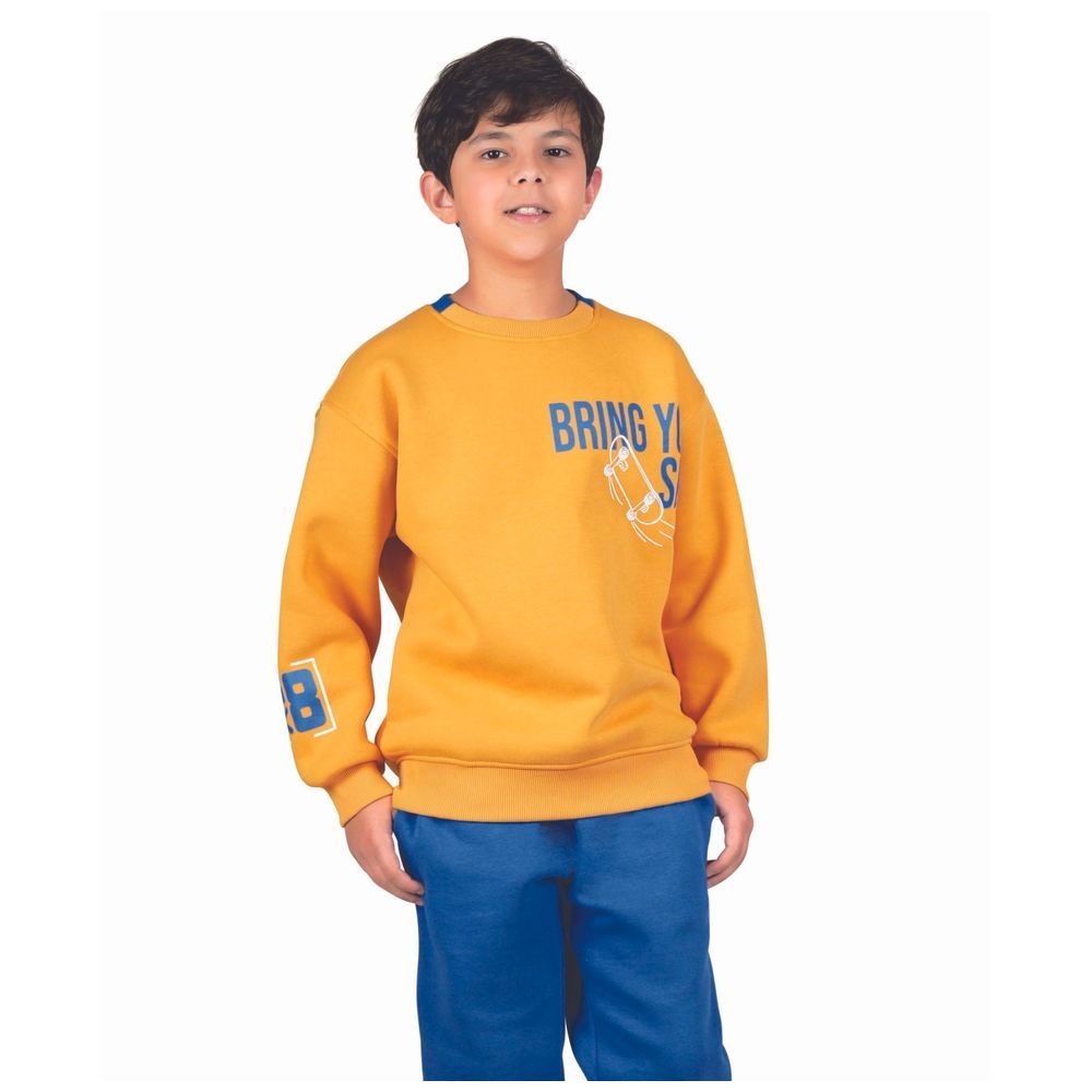 Little Kangaroos - Boy's Sweatshirt - Light Yellow