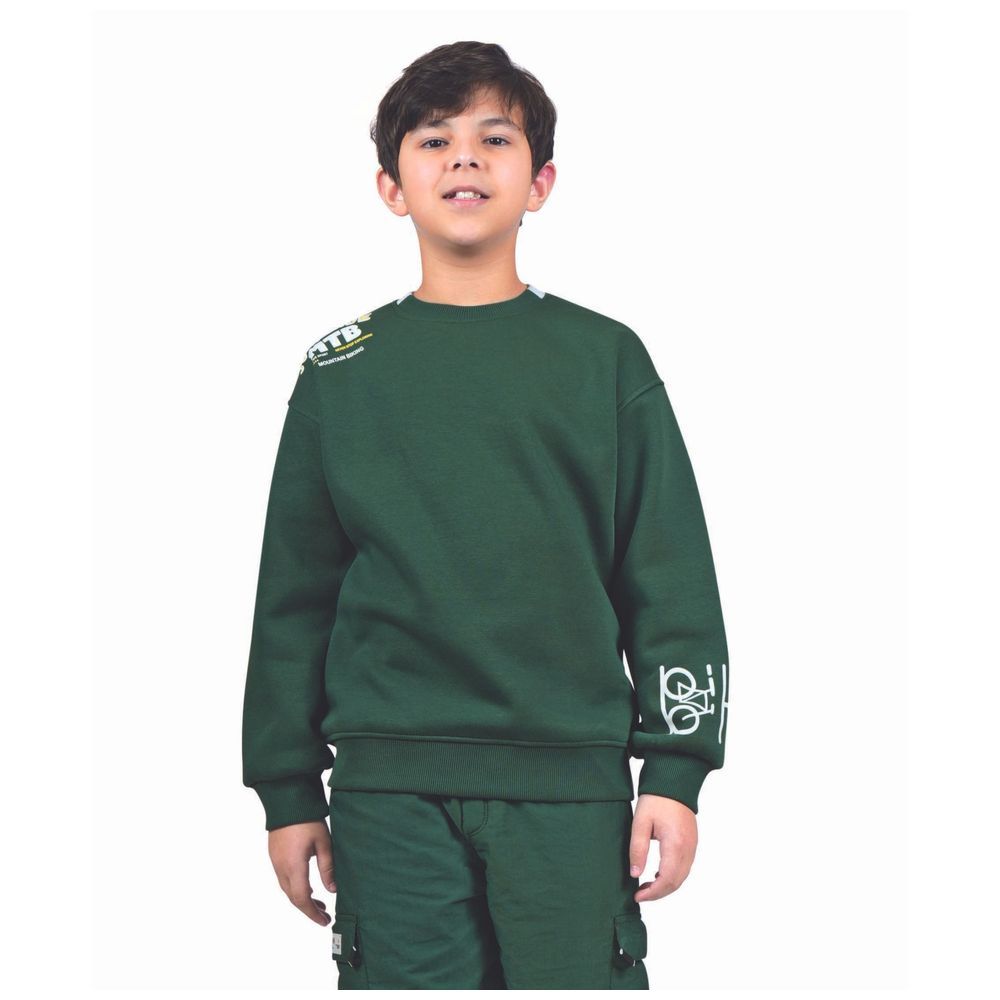 Little Kangaroos - Boy's Sweatshirt - Green