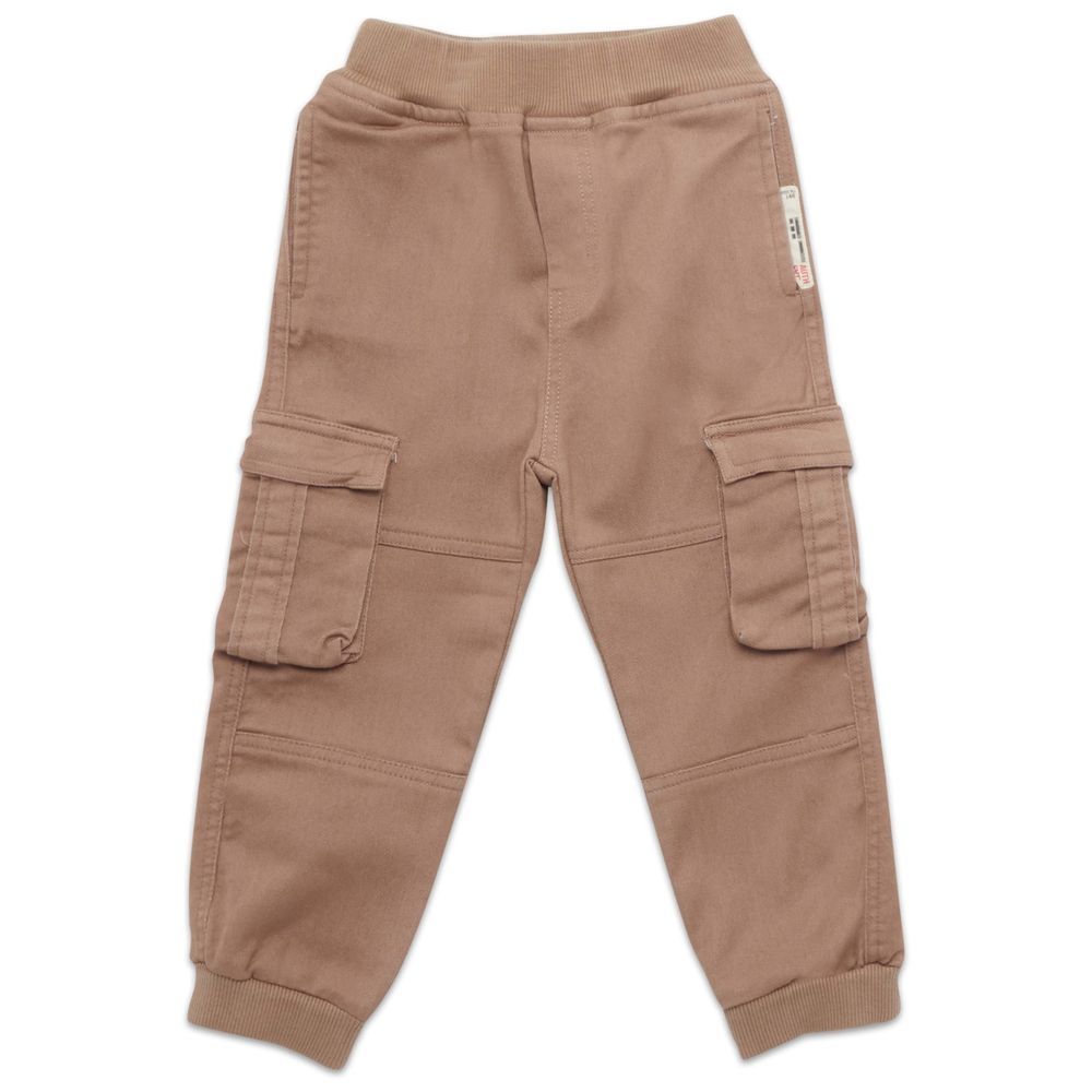 Little Kangaroos - Baby Boy's Cargo Pants - Brown