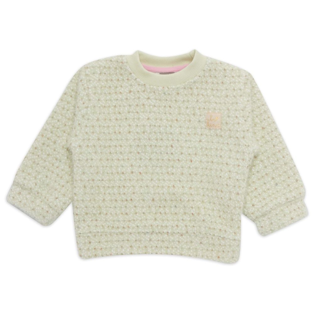 Little Kangaroos - Baby Girl's Sweatshirt - Light Green