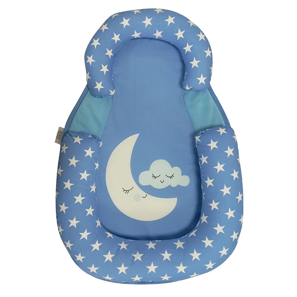 Smart Baby - Baby Boy Anti-Roll Over Baby Sleep Pad - Blue