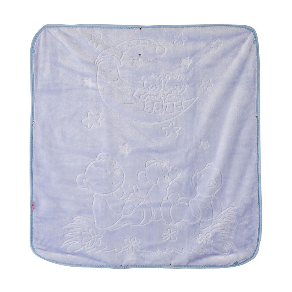 Smart Baby - Baby Boy Swaddling Blanket - Blue