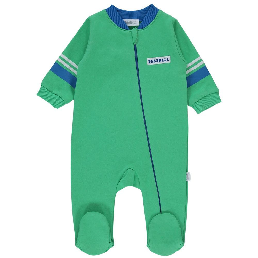 Bebetto - Baby Boy Close Feet Sleepsuit - Green