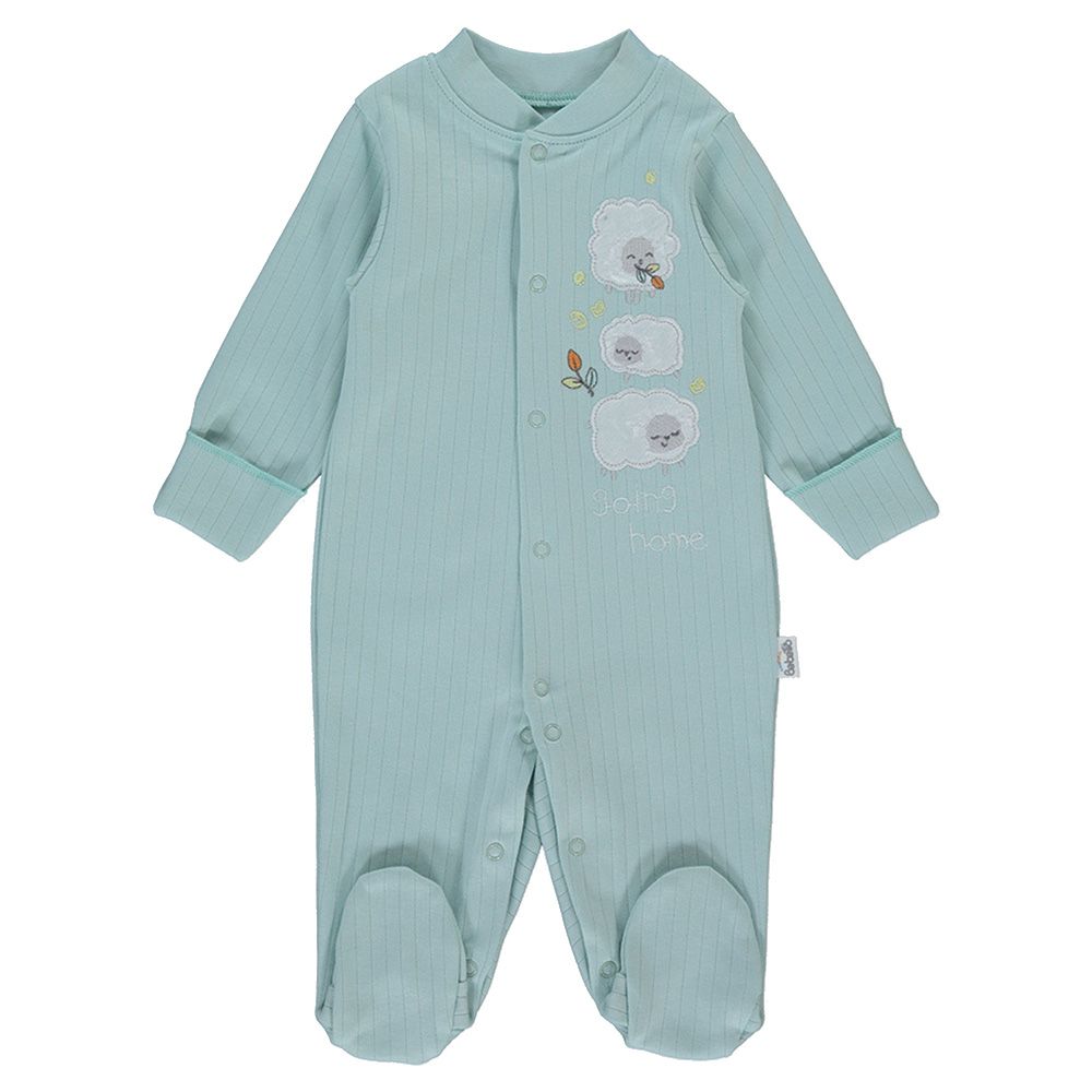 Bebetto - Baby Boy Sleepsuit - Mint