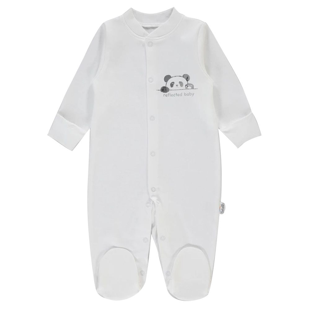 Bebetto - Baby Boy Sleepsuit - White