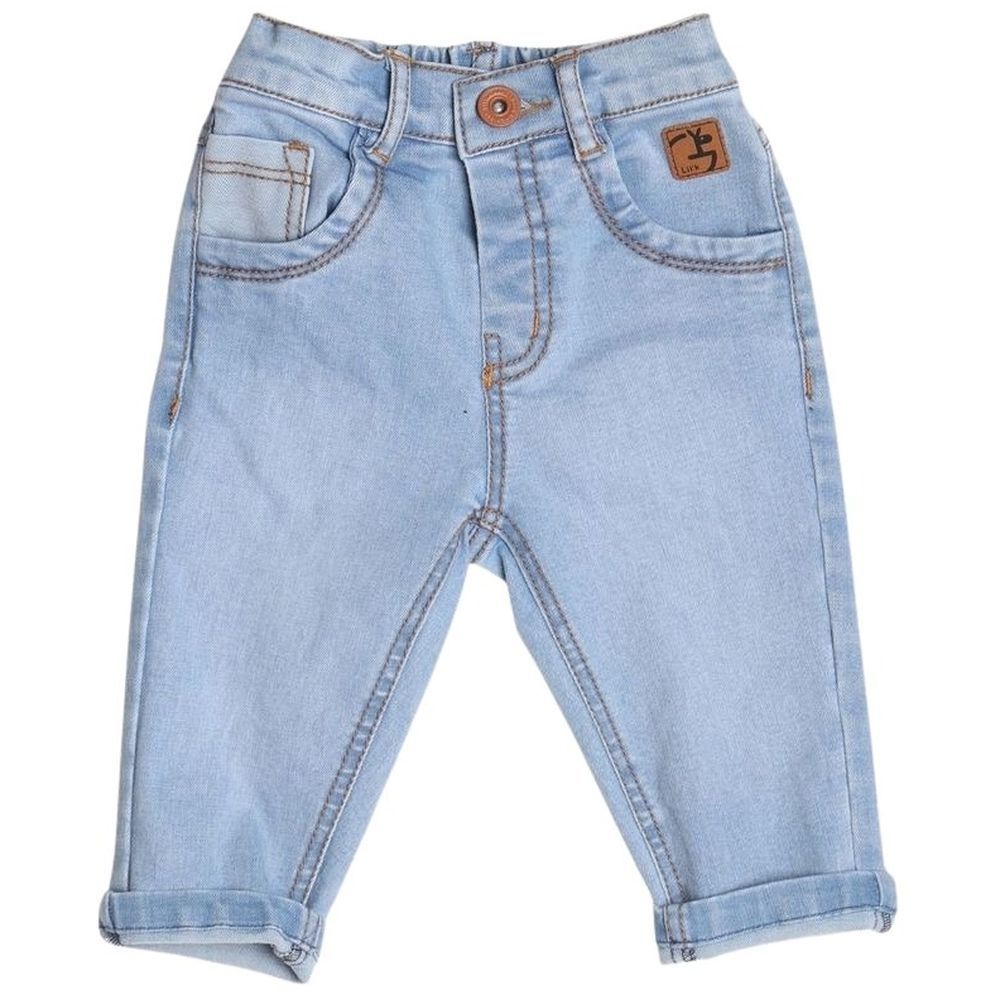 Little Kangaroos - Semi Elasticated Denim Jeans - Blue