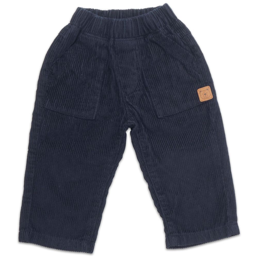 Little Kangaroos - Fully Elasticated Corduroy Jeans - Navy