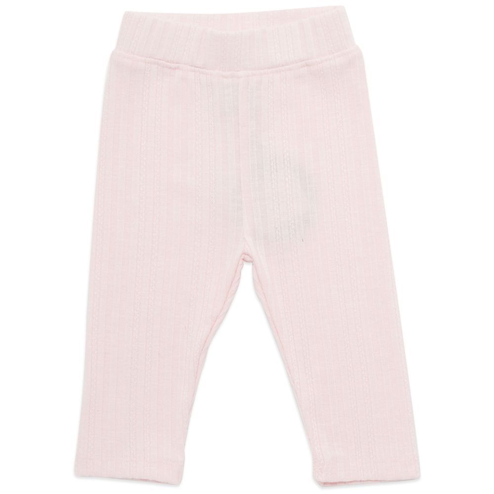 Little Kangaroos - Fully Elasticated Leggings - Baby Pink