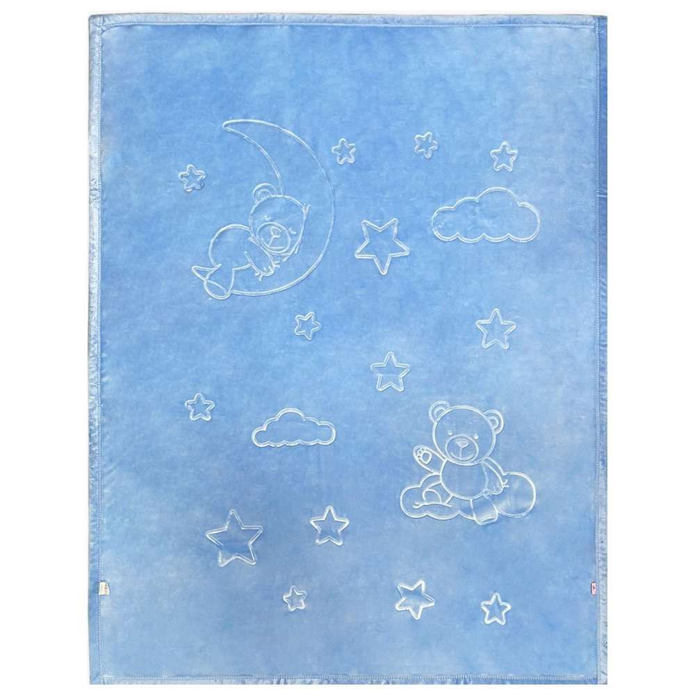 Smart Baby - Baby Boy Super Soft Blanket - Blue